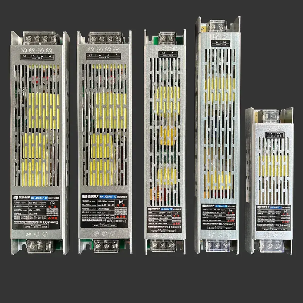 Тонкий источник питания постоянного тока 24 В, 8,33 А, 200 Вт