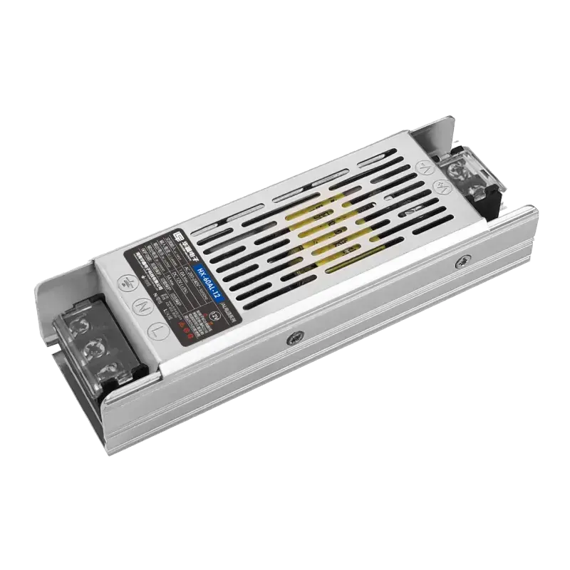 DC 5A 12v Тонкий блок питания 60w Высокоэффективный